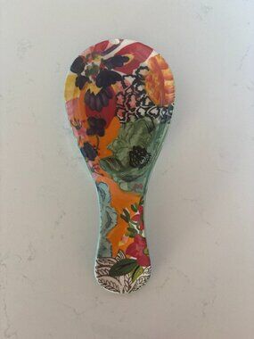 Anthropologie Boho Floral Spoon Rest, Nathalie Lété Titania